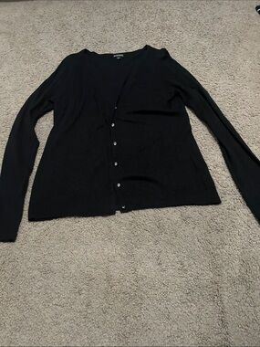 George Black Button-Up Cardigan